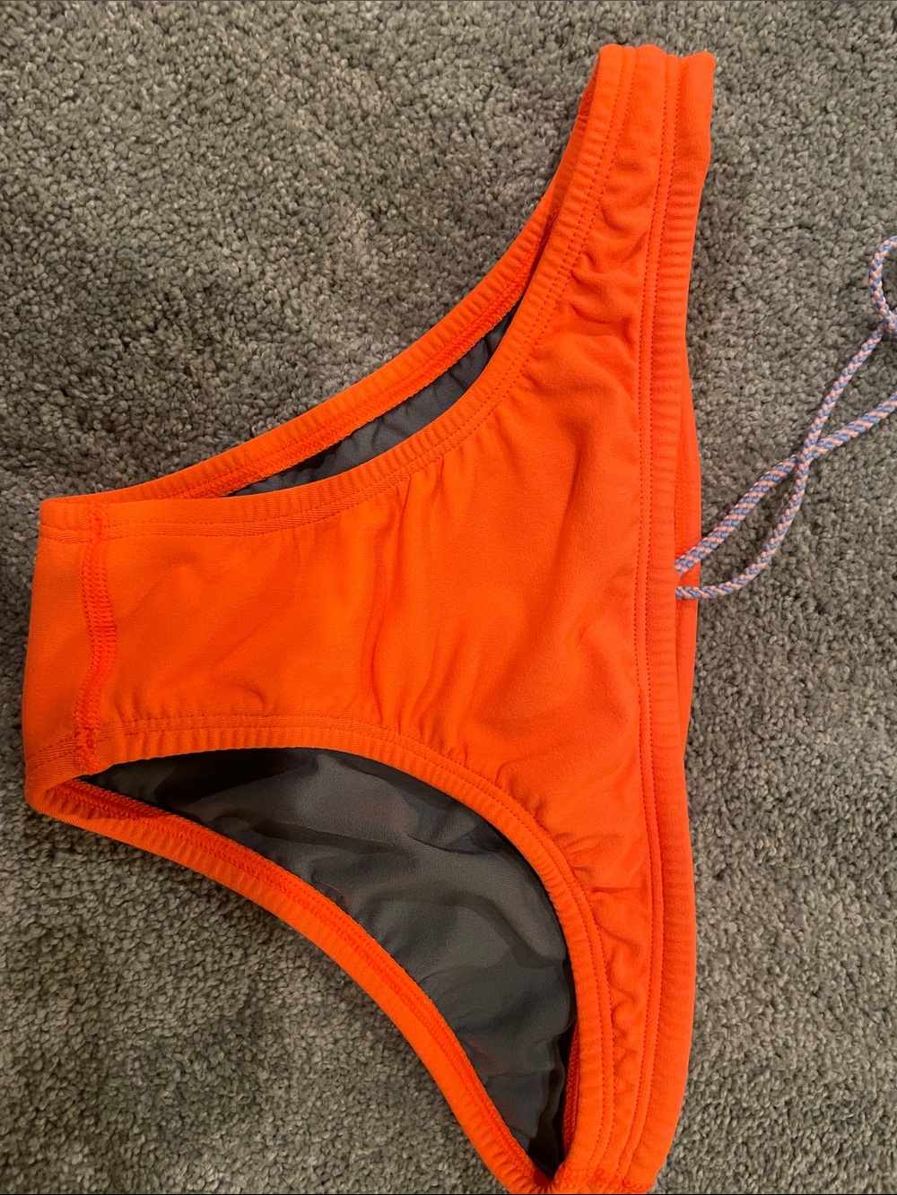 Jolyn Clothing Vibrant Orange Bikini Bottom - Classic Cut